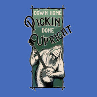 Down Home Pickin Done Upright Quote Basic T-shirt | Artistshot