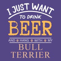 I Just Want To Drink Beer And Hang With My Bull Te Basic T-shirt | Artistshot