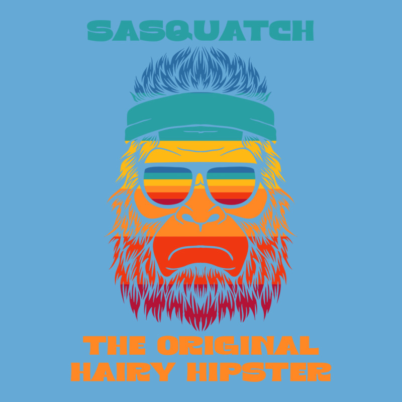 Sasquatch The Original Hairy Hipster Retro Vintage Basic T-shirt | Artistshot