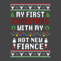 My First Christmas With My Hot New Fiance Basic T-shirt | Artistshot