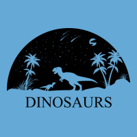 Dinosaurs Under The Stars 80s Basic T-shirt | Artistshot