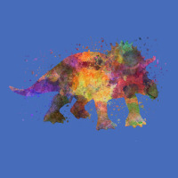 Triceratops In Watercolor Tumblr Basic T-shirt | Artistshot