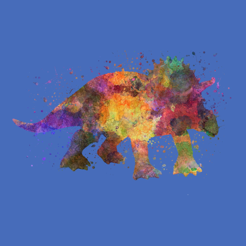 Triceratops In Watercolor Tumblr Basic T-shirt | Artistshot