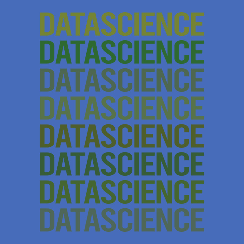 Green Text Data Science Green Basic T-shirt | Artistshot