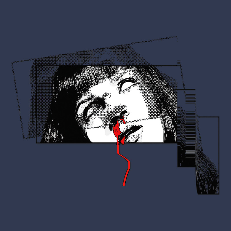 Mia Wallace Glitch Art ∆∆∆ Aesthetic Graphic Basic T-shirt | Artistshot