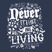 Never Trust The Living   Goth   Vintage Distressed Basic T-shirt | Artistshot