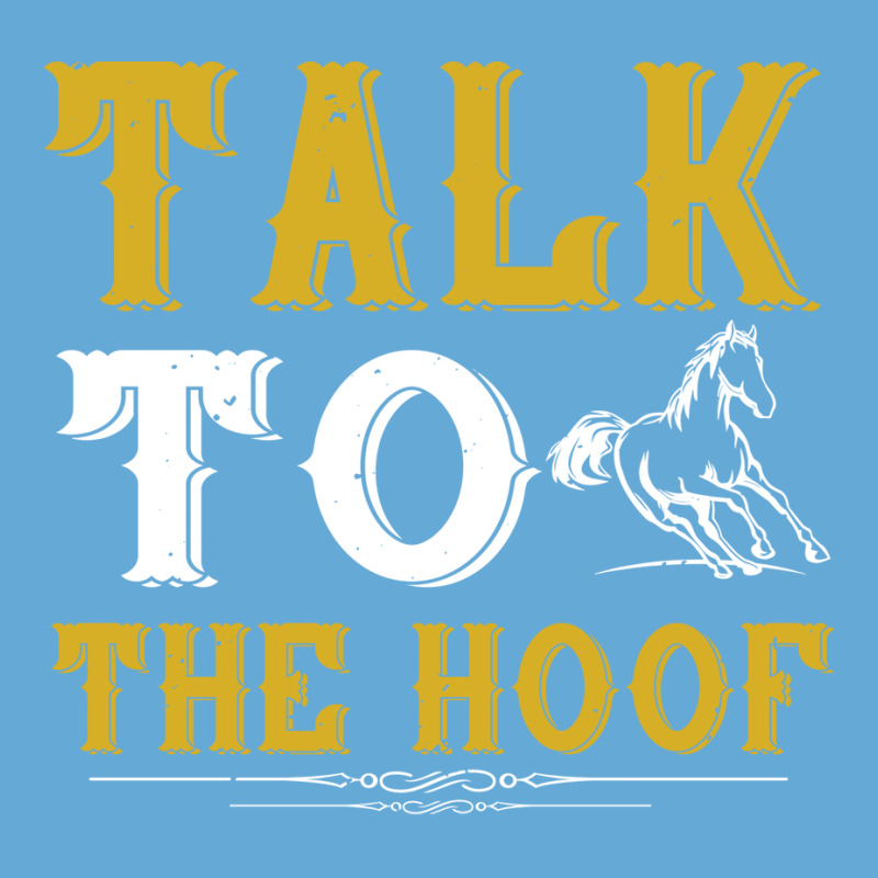 Talk To The Hoof Cute Basic T-shirt by ravadadanine2 | Artistshot