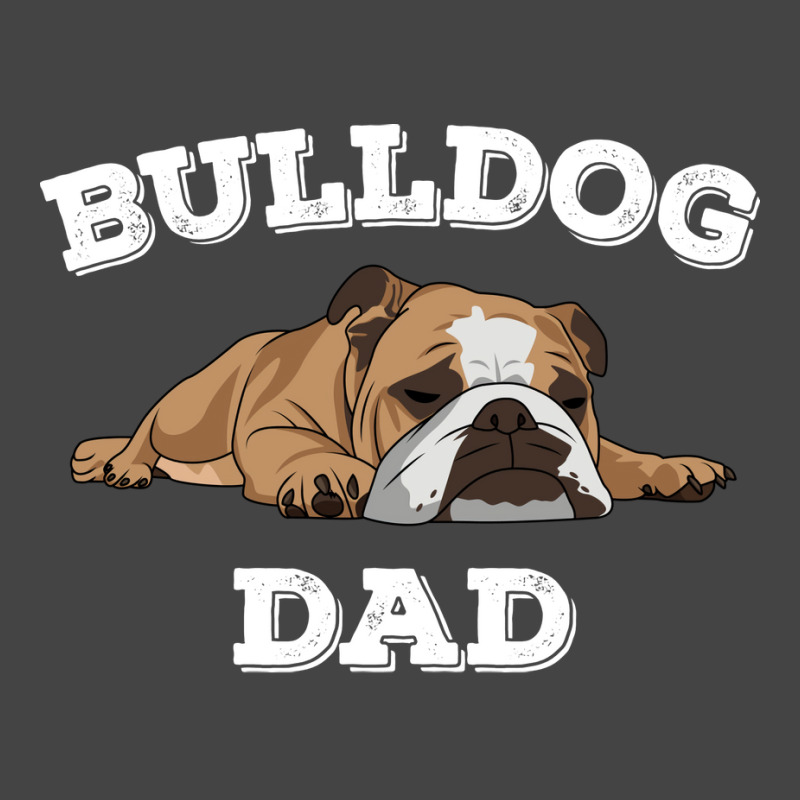 English Bulldog Bulldog Dad Nostalgia Basic T-shirt | Artistshot