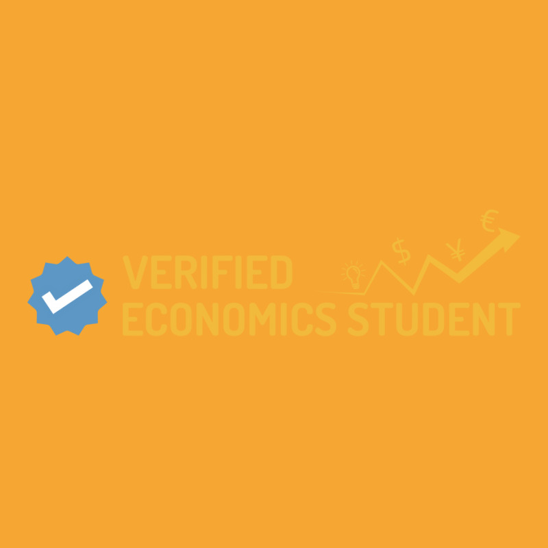 Verified Economics Student Hippie Basic T-shirt by bestaksailau | Artistshot