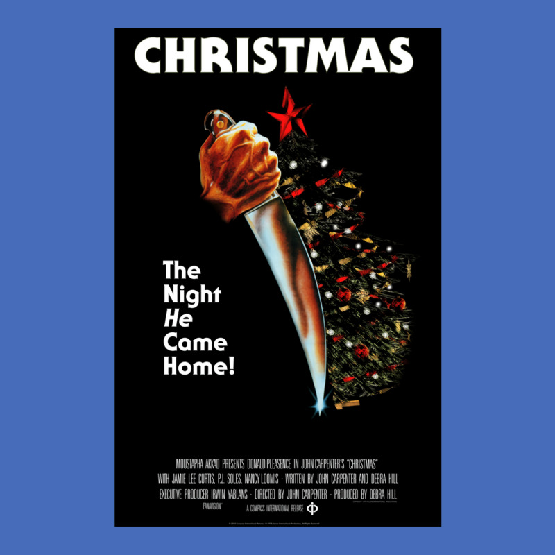 Christmas (halloween Poster Parody)  (1) Basic T-shirt | Artistshot