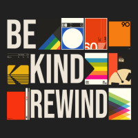 Be Kind Rewind  Vhs 80s Nostalgia Dark Theme Basic T-shirt | Artistshot