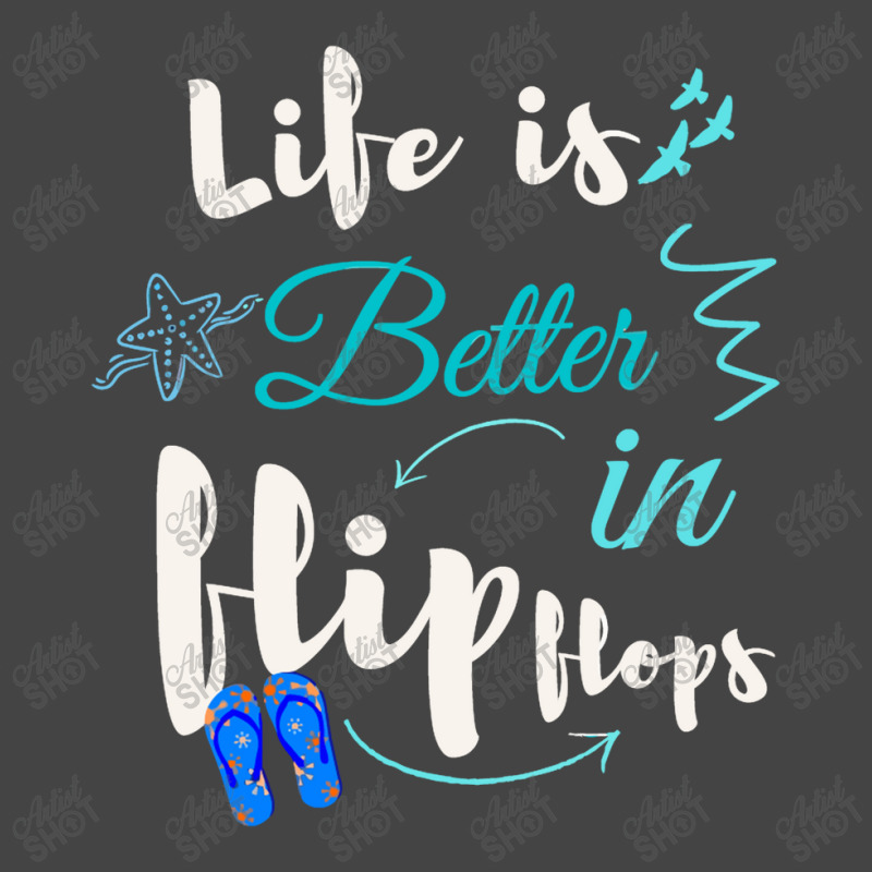 Life Is Better In Flip Flops Basic T-shirt | Artistshot