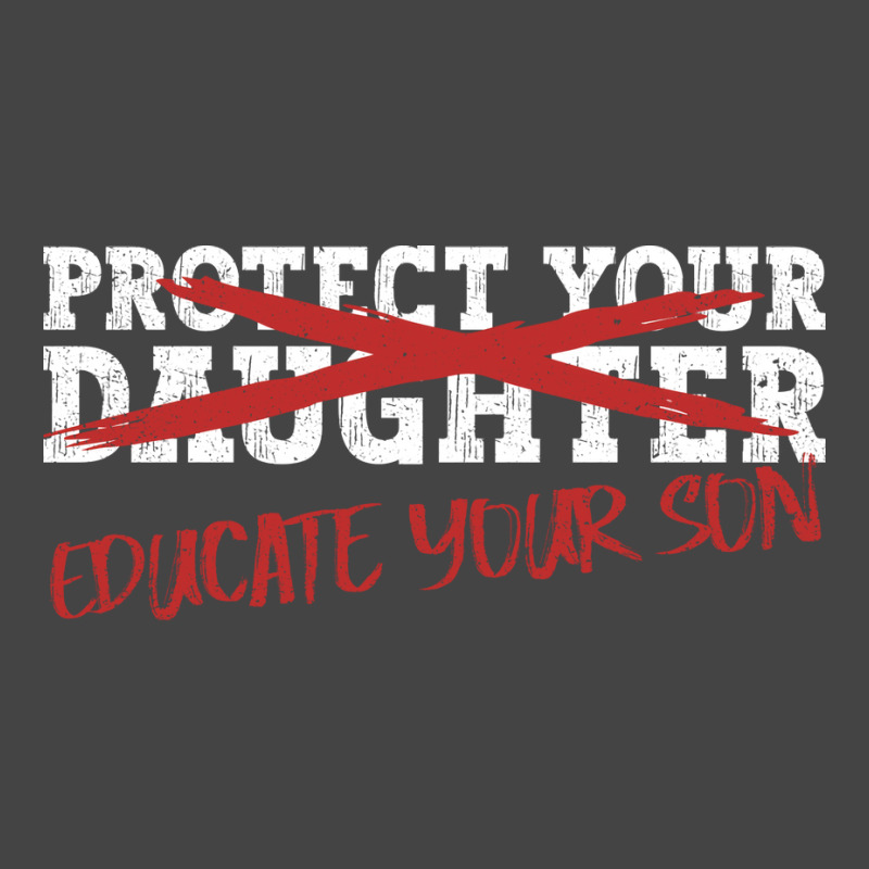 Protect Your Daughter Educate Your Son Men Feminis Basic T-shirt by omakatetterl | Artistshot