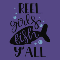 Reel Girls Fish Yall Quote Basic T-shirt | Artistshot