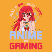 Just A Girl Who Loves Anime And Gaming Music Basic T-shirt | Artistshot