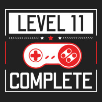 Level 11 Complete 11th Birthday Year Old Gamer Gif Basic T-shirt | Artistshot