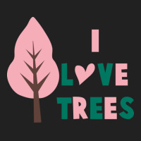 I Love Trees 70s (1) Basic T-shirt | Artistshot