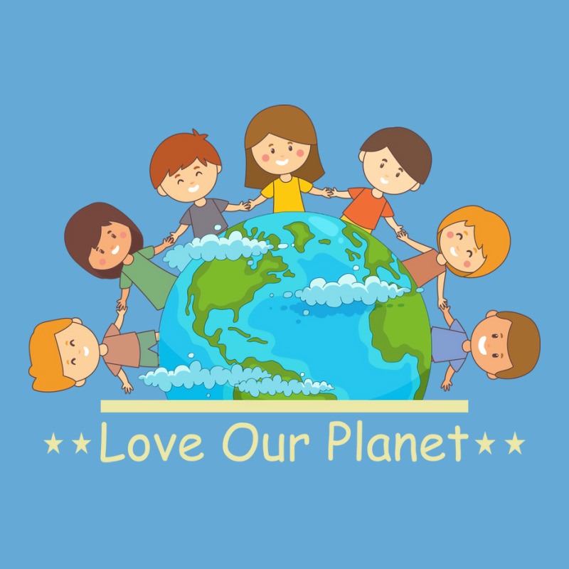 Love Our Planet Yellow (1) (1) Basic T-shirt | Artistshot