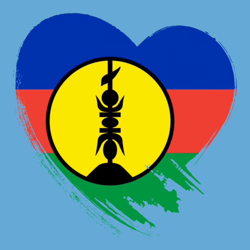 New Caledonia New Caledonian Heart Love Flag Basic T-shirt by ireneewaffaa9 | Artistshot