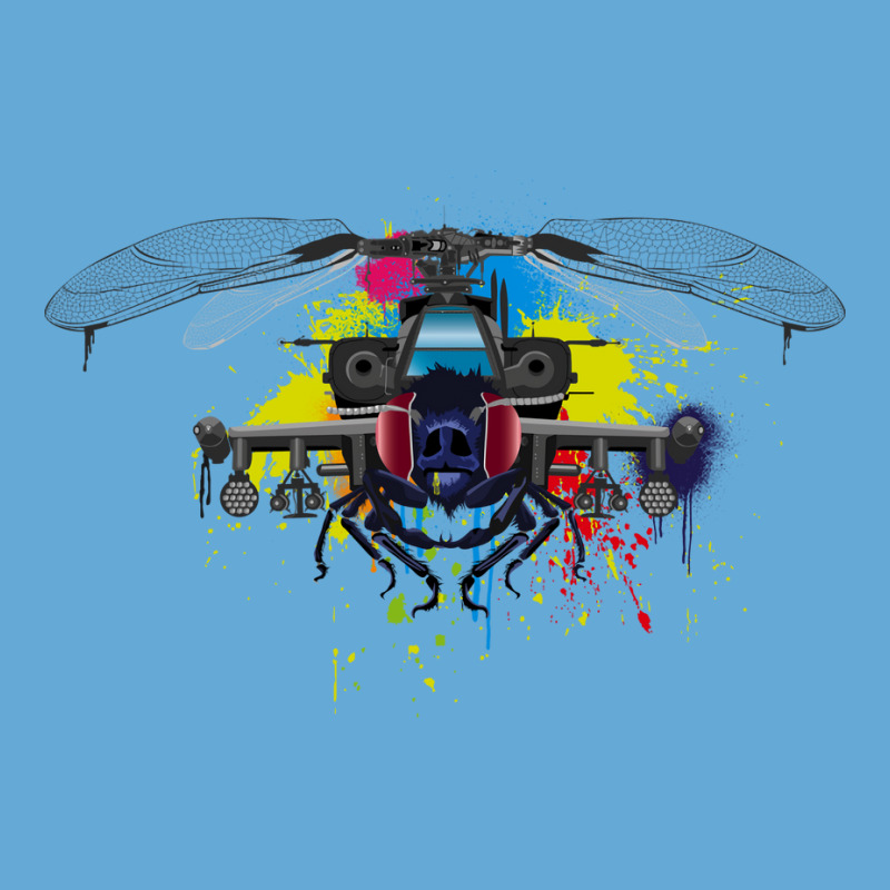 Dragonfly Battle Copter Love Basic T-shirt by xsavvakuistih | Artistshot