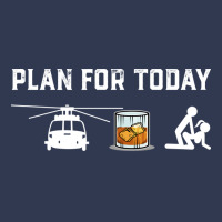 Plan For Today Helicopter Whiskey Bourbon Doggy Fu Basic T-shirt | Artistshot