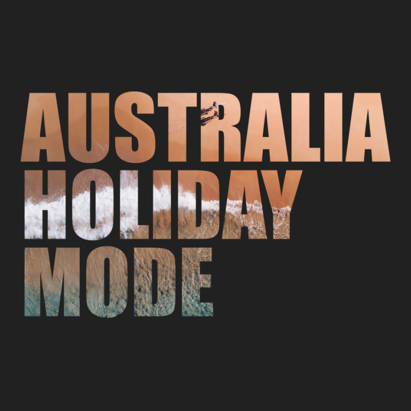 Australia Holiday Mode Beach Nature Basic T-shirt by anwtizahlest | Artistshot