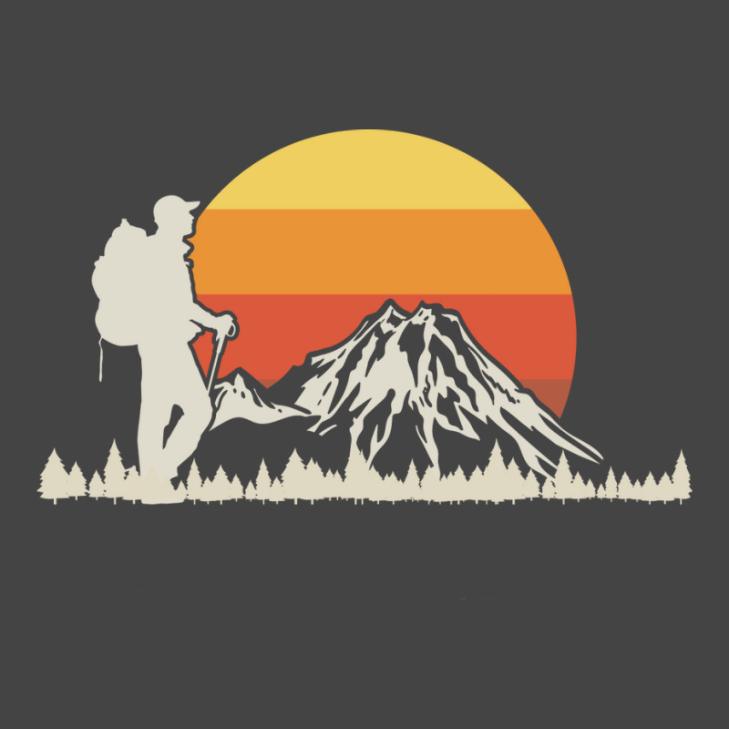 Hiking Hiker Mountain Nostalgia Basic T-shirt by aynarsaydani | Artistshot