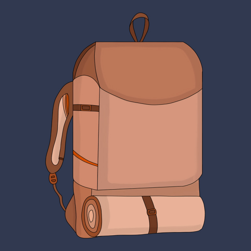 Camping Bag 70s Basic T-shirt | Artistshot