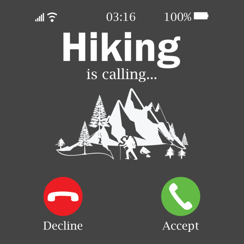 Hiking Is Calling Music Basic T-shirt | Artistshot