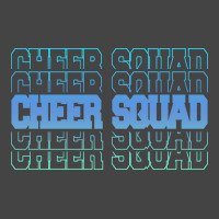 Cheer Squad In Blue Stacked Lettering Travel Basic T-shirt | Artistshot