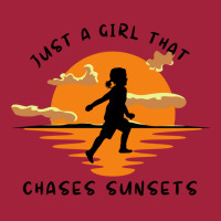 Just A Girl That Chases Sunsets Basic T-shirt | Artistshot