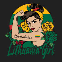 Lithuanian Girl Lithuania Woman Lithuanians Flag P Basic T-shirt | Artistshot