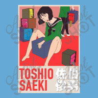 Toshio Saeki Sitting With Box Basic T-shirt | Artistshot