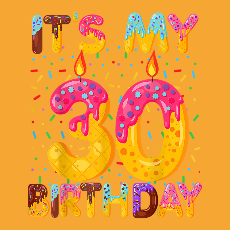 It's My 30th Birthday Sweet Donut 30 Years Old Fun Basic T-shirt | Artistshot