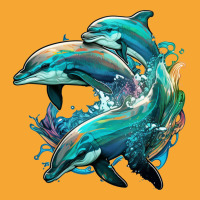 Dolphins Crush Basic T-shirt | Artistshot