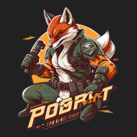 Fox Fighter Basic T-shirt | Artistshot