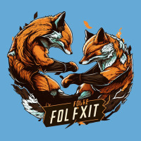 Fox Fight Basic T-shirt | Artistshot