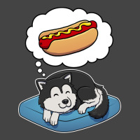 Alaskan Malamute Dreaming About Hotdogs Summer Basic T-shirt | Artistshot