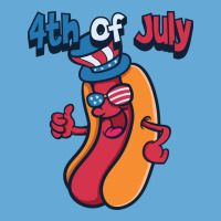 4th Of July Hotdog Travel Basic T-shirt | Artistshot