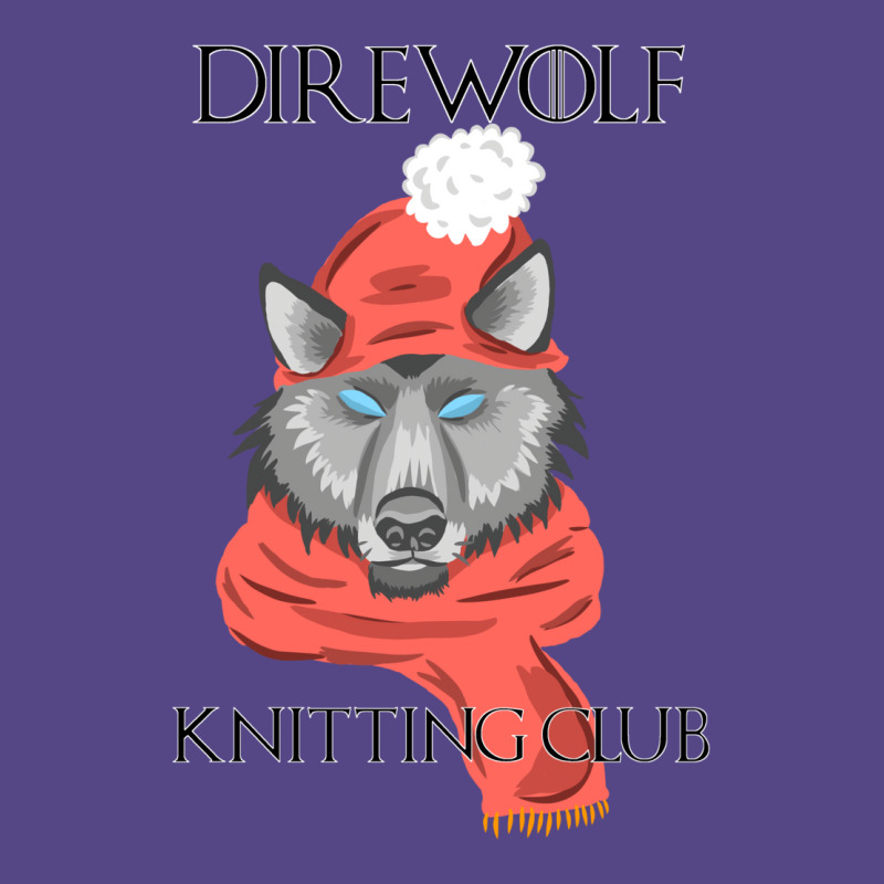 Direwolf Knitting Club Basic T-shirt | Artistshot