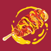 Korean Corn Dog Snack Of South Korea Fun Foodie St Basic T-shirt | Artistshot