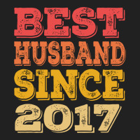 Best Husband Since 2017 Retro Basic T-shirt | Artistshot