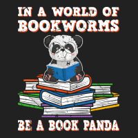 Bookworm Funny Reading Book Panda Reader Stars Basic T-shirt | Artistshot