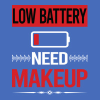 Low Battery Makeup Yellow Basic T-shirt | Artistshot