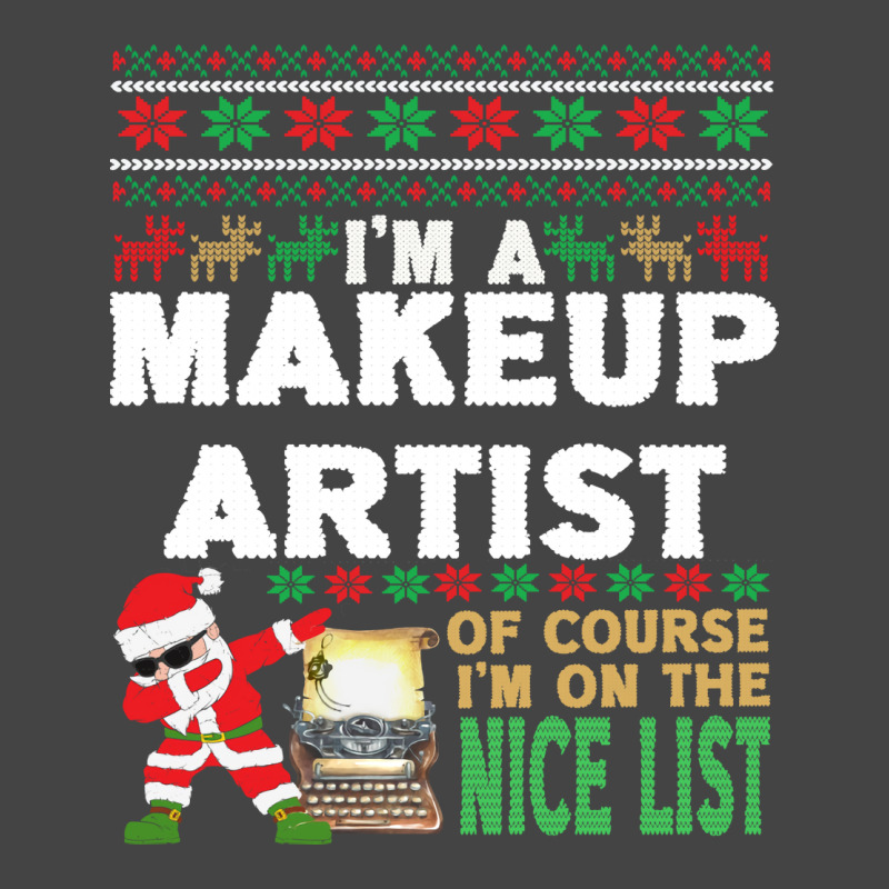 Makeup Artist  Ugly Christmas Makeup Artist Gift T Basic T-shirt | Artistshot