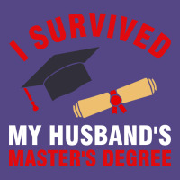 I Survived My Husbands Masters Degree Hipster Basic T-shirt | Artistshot