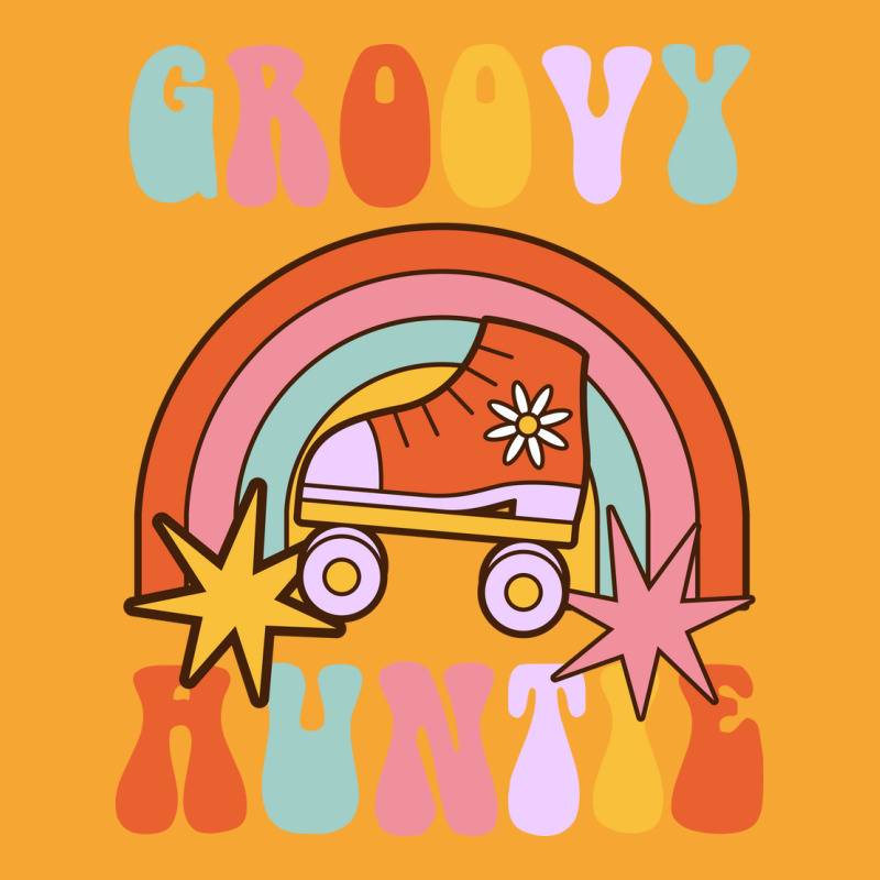 Groovy Auntie Family Matching Shirts Groovy Birthd Basic T-shirt | Artistshot