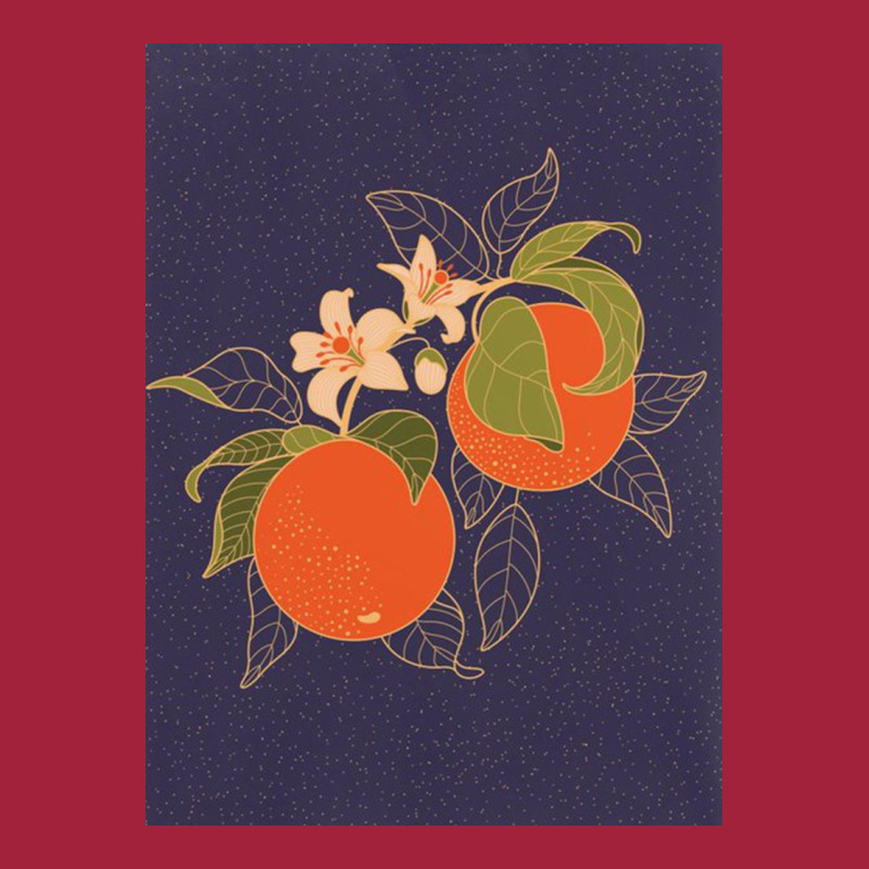 Orange Branch Basic T-shirt | Artistshot