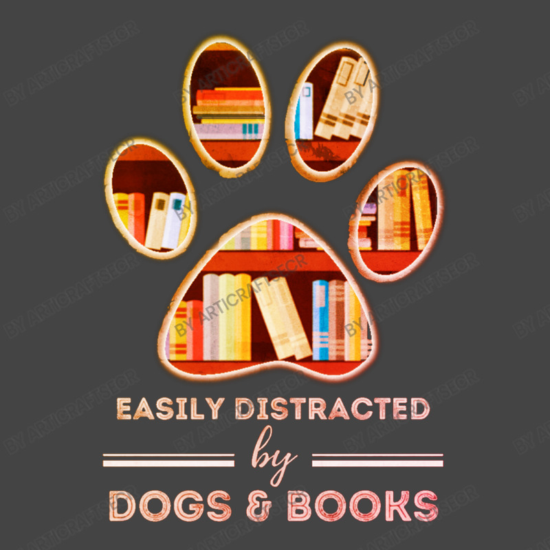 Books And Dogs Lover Basic T-shirt | Artistshot