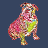 A Cute Bulldog Sitting And Lo Exclusive T-shirt | Artistshot